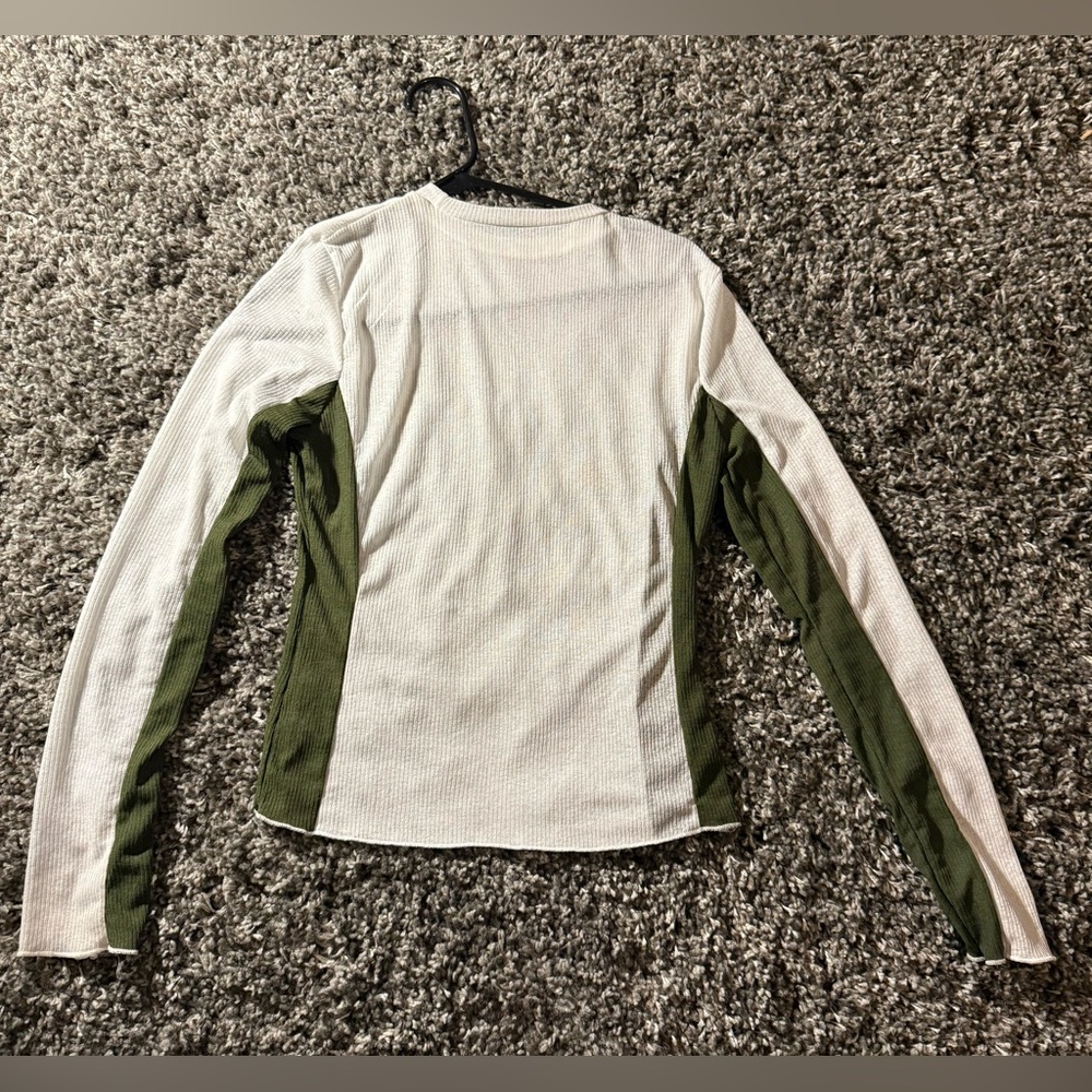 White and Green top